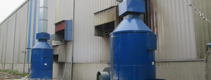 xử lý khí thải nhà máy thép mạ